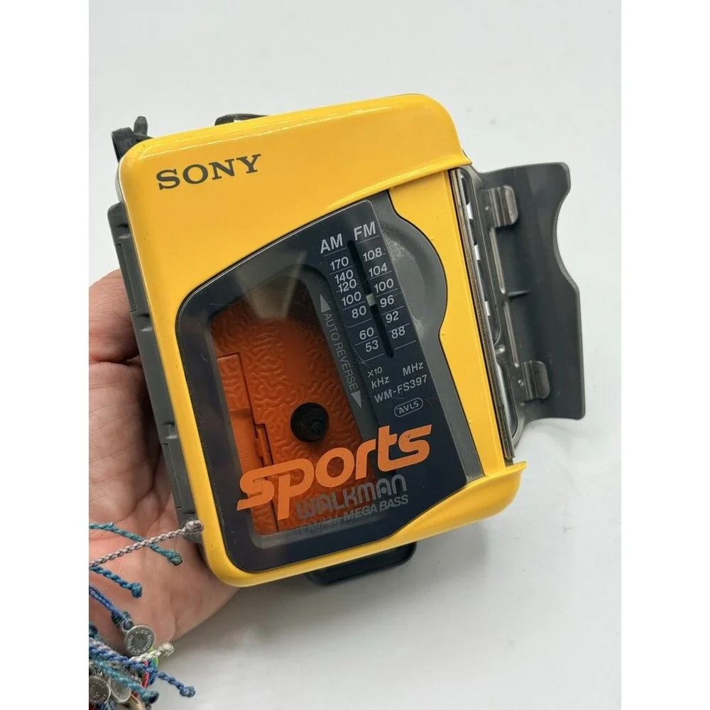 Vintage Sony Walkman WM-FS397 Radio Cassette Player Mega Bass : TESTED WORKS